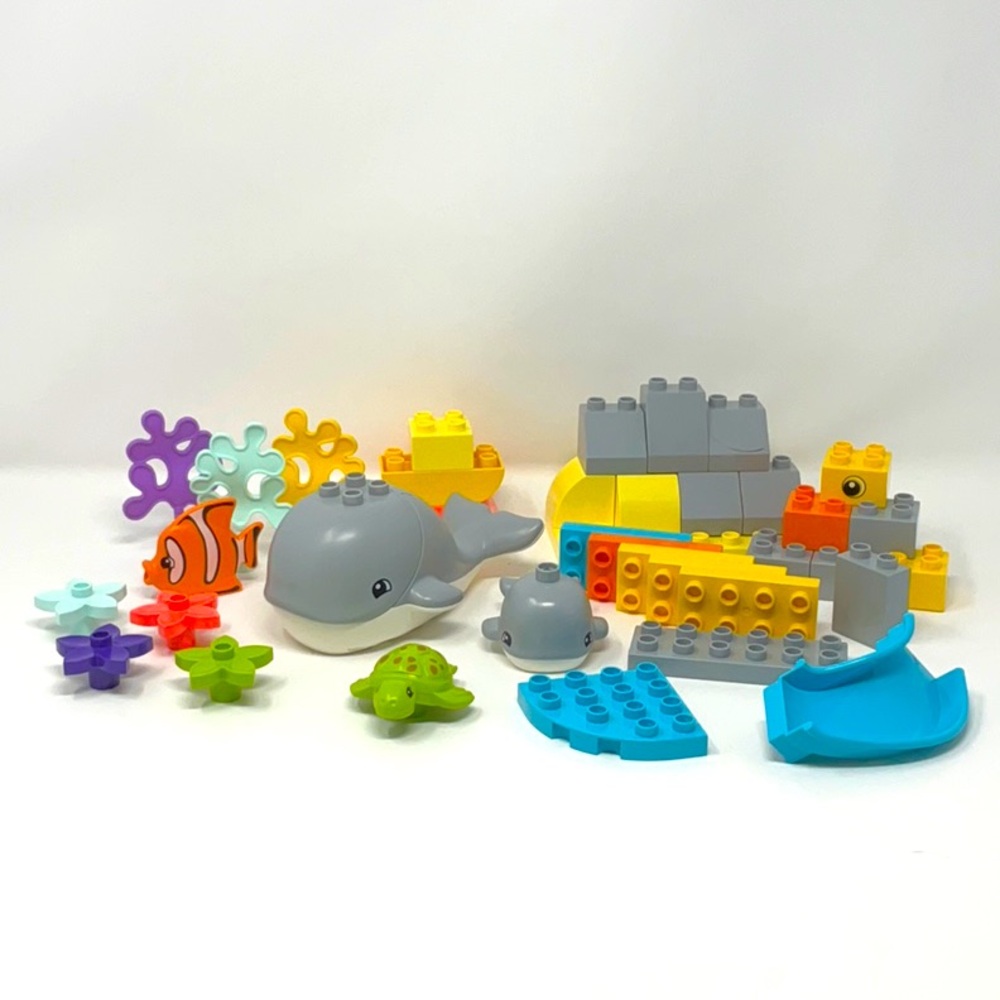Lego Duplo Ocean Seafloor Whales Lot